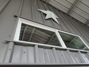cleaned windows