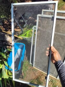 screen cleaning - after picture