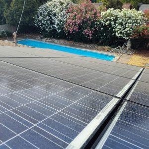 Residential solar cleaning - before picture 2